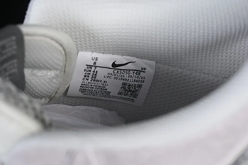 All categories Nk Air Force 1 Air Force series Nk Air Force 1 Low Air Force low-top Nike Air Force 1'07 Low joint model light gray frosted Air Force 1 low-top casual sneakers CX5050-Y48
